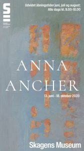 Anna Ancher udstillingsplakat