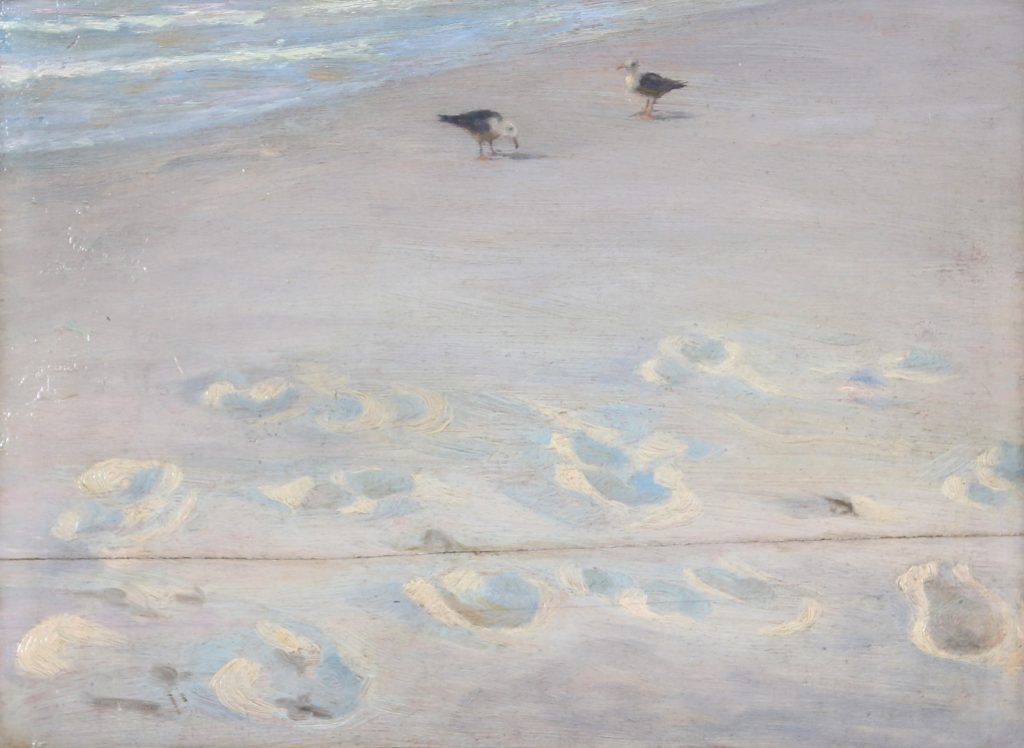 P.S. Krøyer, Fodspor i Sandet fra 1883 