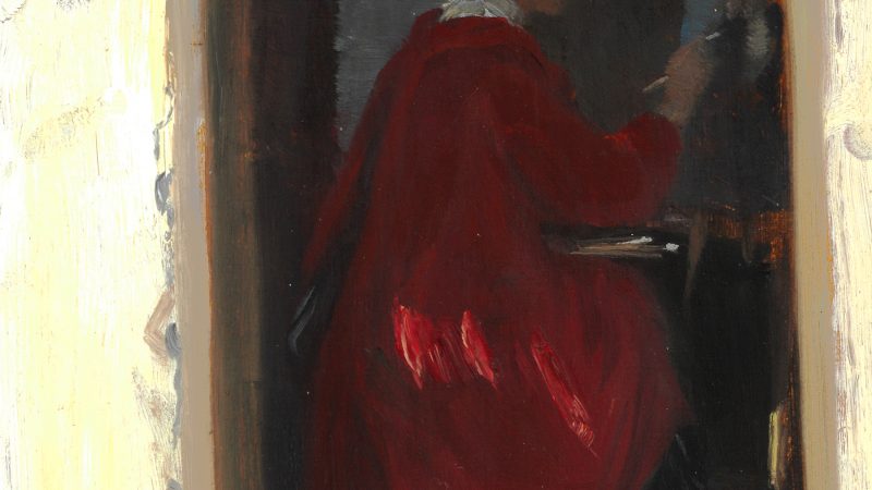 Nyerhvervelse: P.S. Krøyer: Marie malende i Ravello (1890)