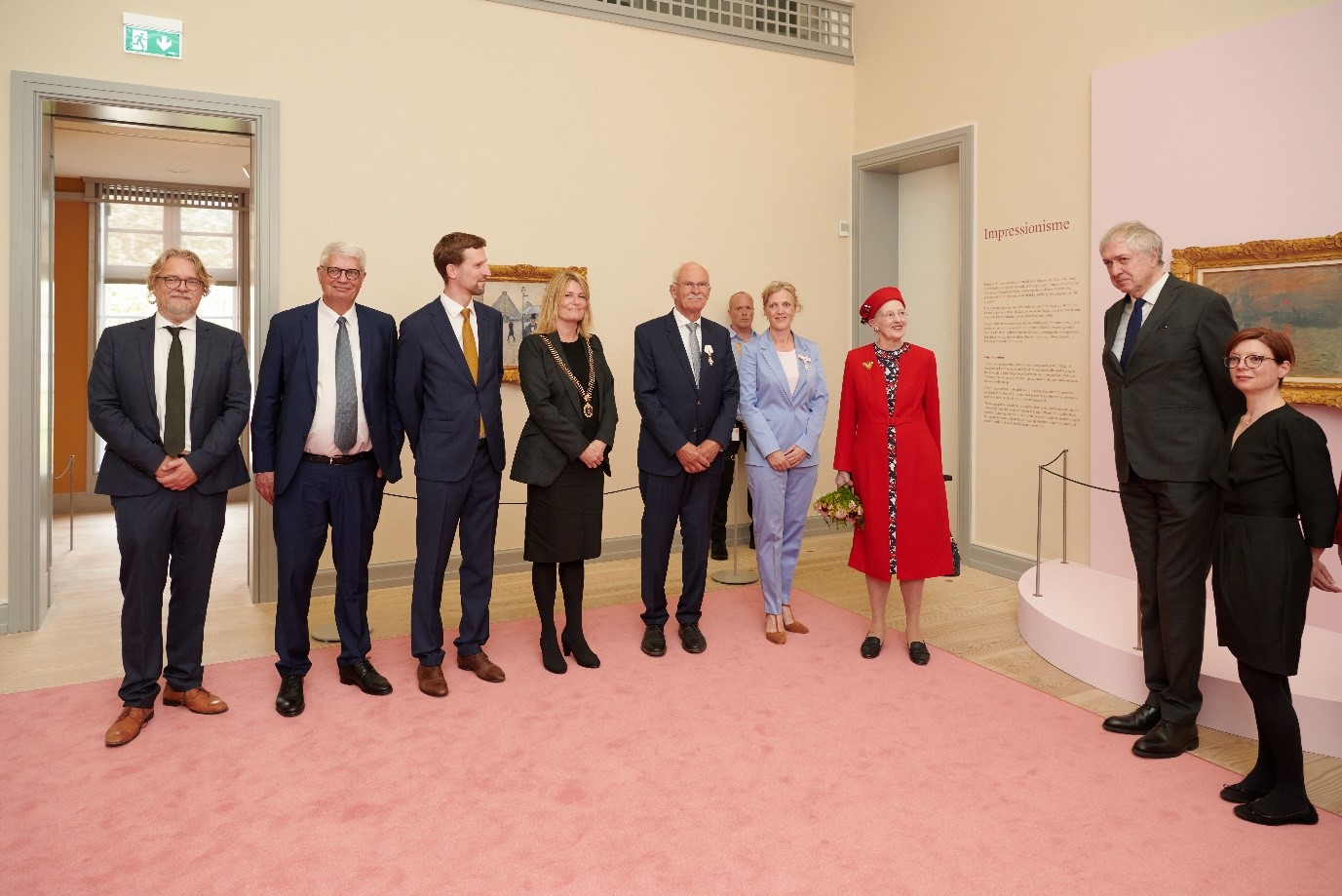Overtræder Stikke ud lounge Hendes Majestæt Dronningen åbner prestigefuld særudstilling i Skagen